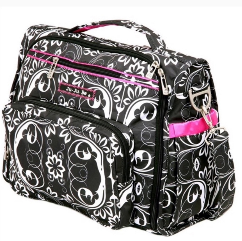 JuJuBe BFF Shadow Waltz Baby Diaper Bag